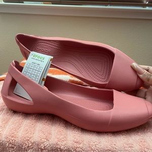 Crocs flats, brand new